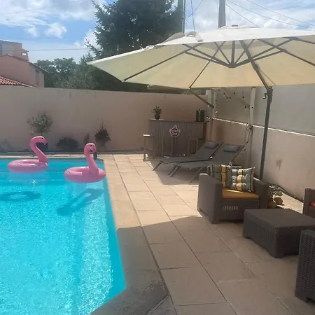 Studio Independant, Piscine & Jardin En Centre-Ville Aubagne Exterior foto